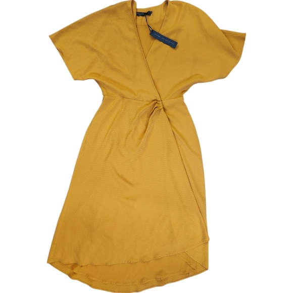 HOUSE OF HARLOW 1960 "Romina" Midi Faux Wrap Dress - Size M - Picture 13 of 17